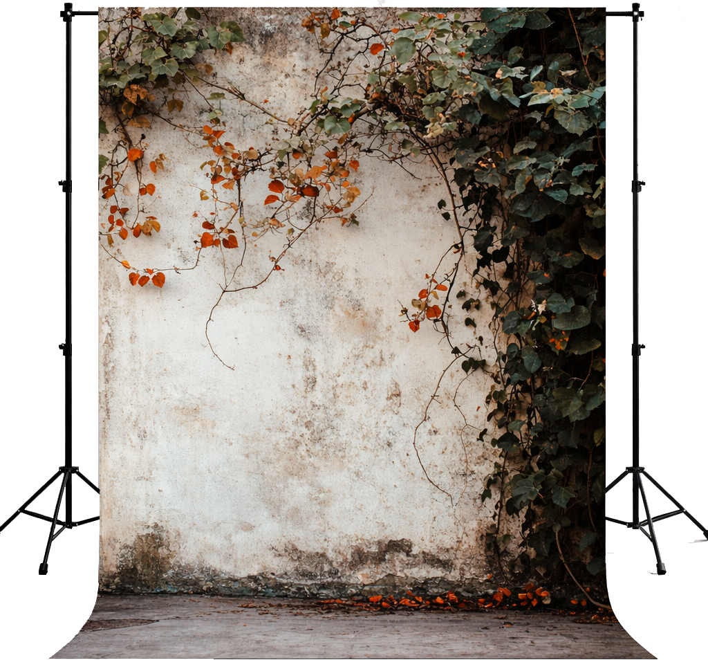 Vintage Tuscan Garden Backdrop