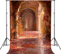 Royal Mughal Floral Corridor Backdrop