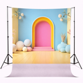 Candy Pastel Arch Studio Backdrop