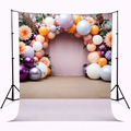Luxury Floral Balloon Arch Backdrop