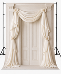 Royal Ivory Draped Archway Photography Backdrop