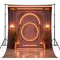 Rose Gold Radiance Arch Backdrop