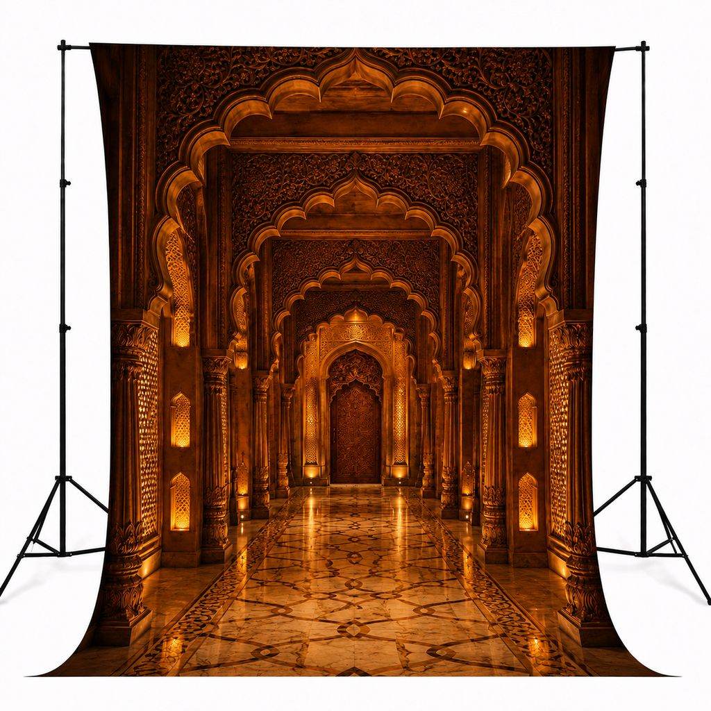 Royal Palace Corridor Backdrop