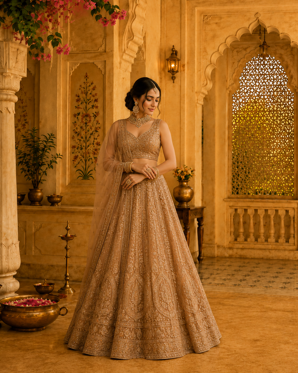 Traditional Indian Palace photography Backdrop