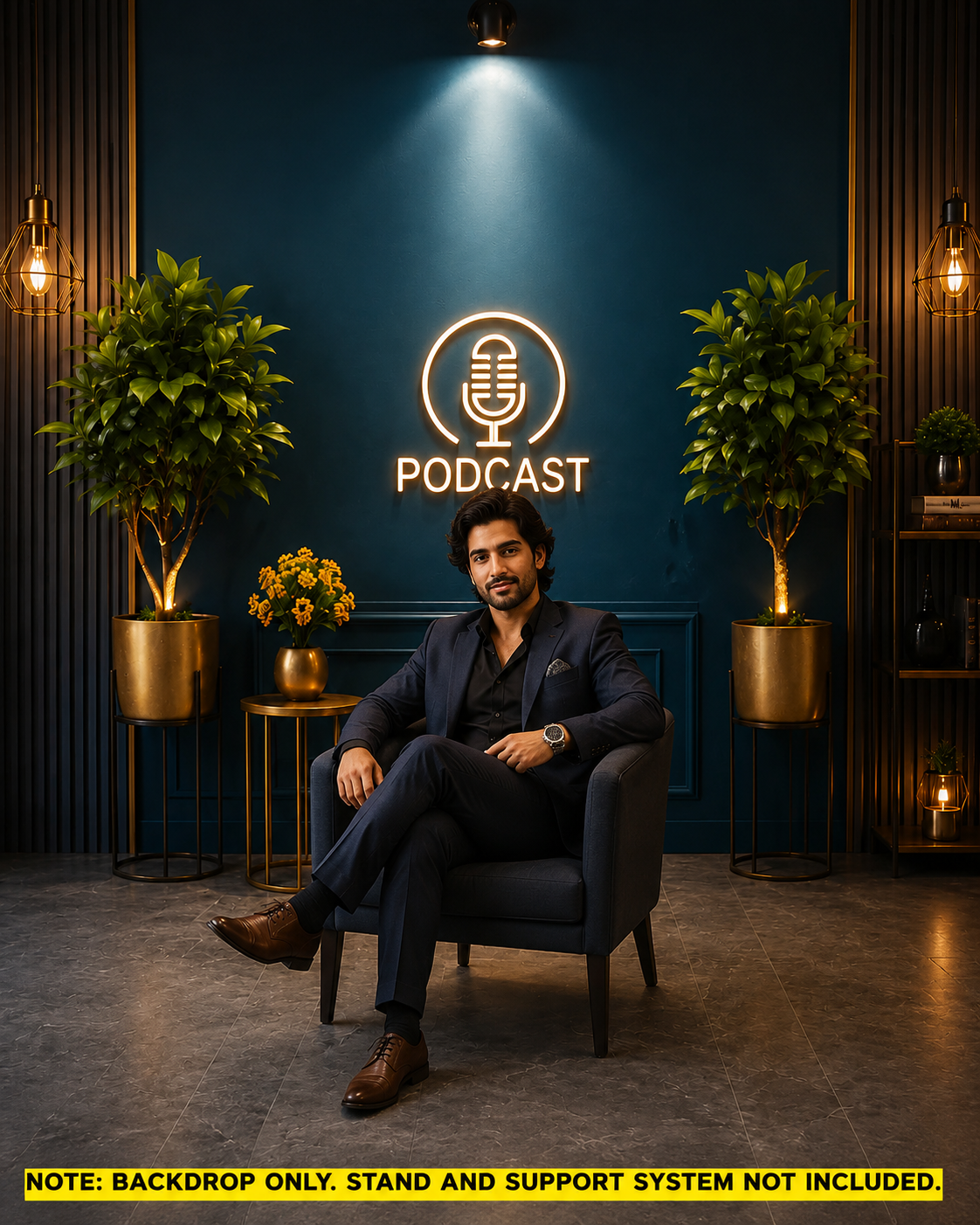 Luxury Podcast Studio Setup