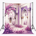 Lavender Royal Archway Maternity Backdrop