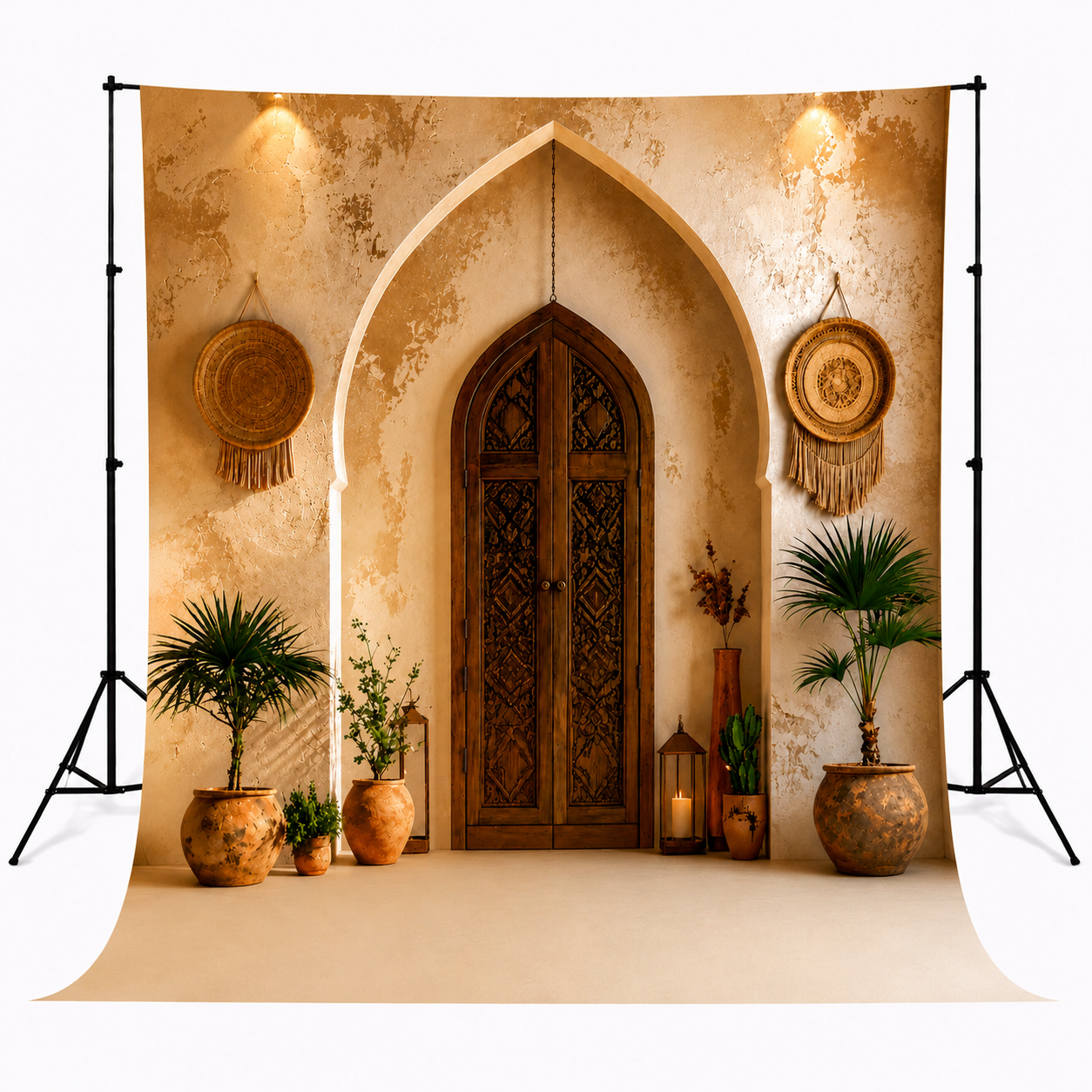 Moroccan Archway Boho Luxury Backdrop