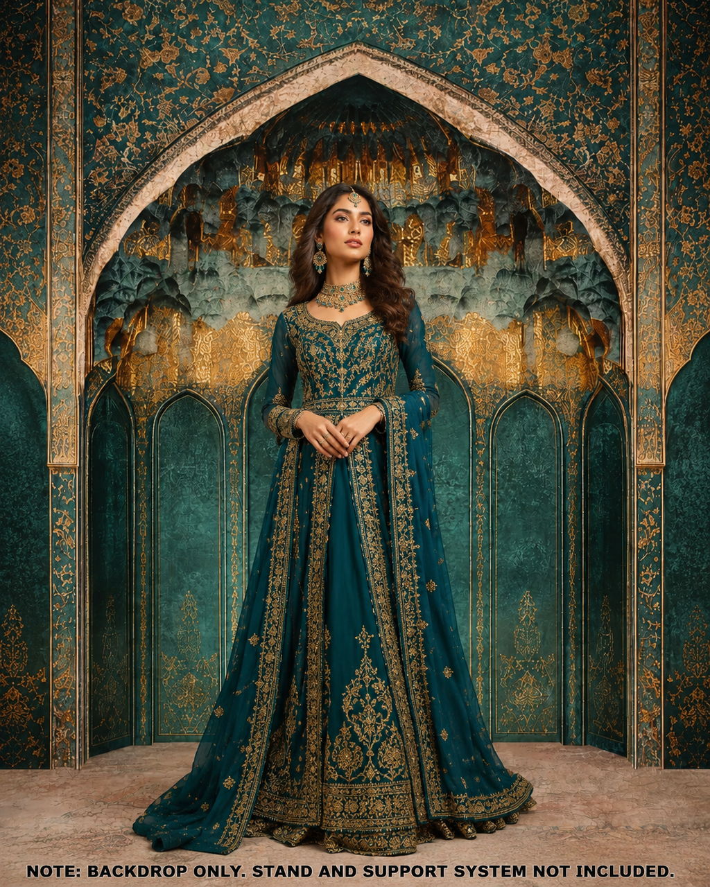 Emerald Royal Arch Backdrop