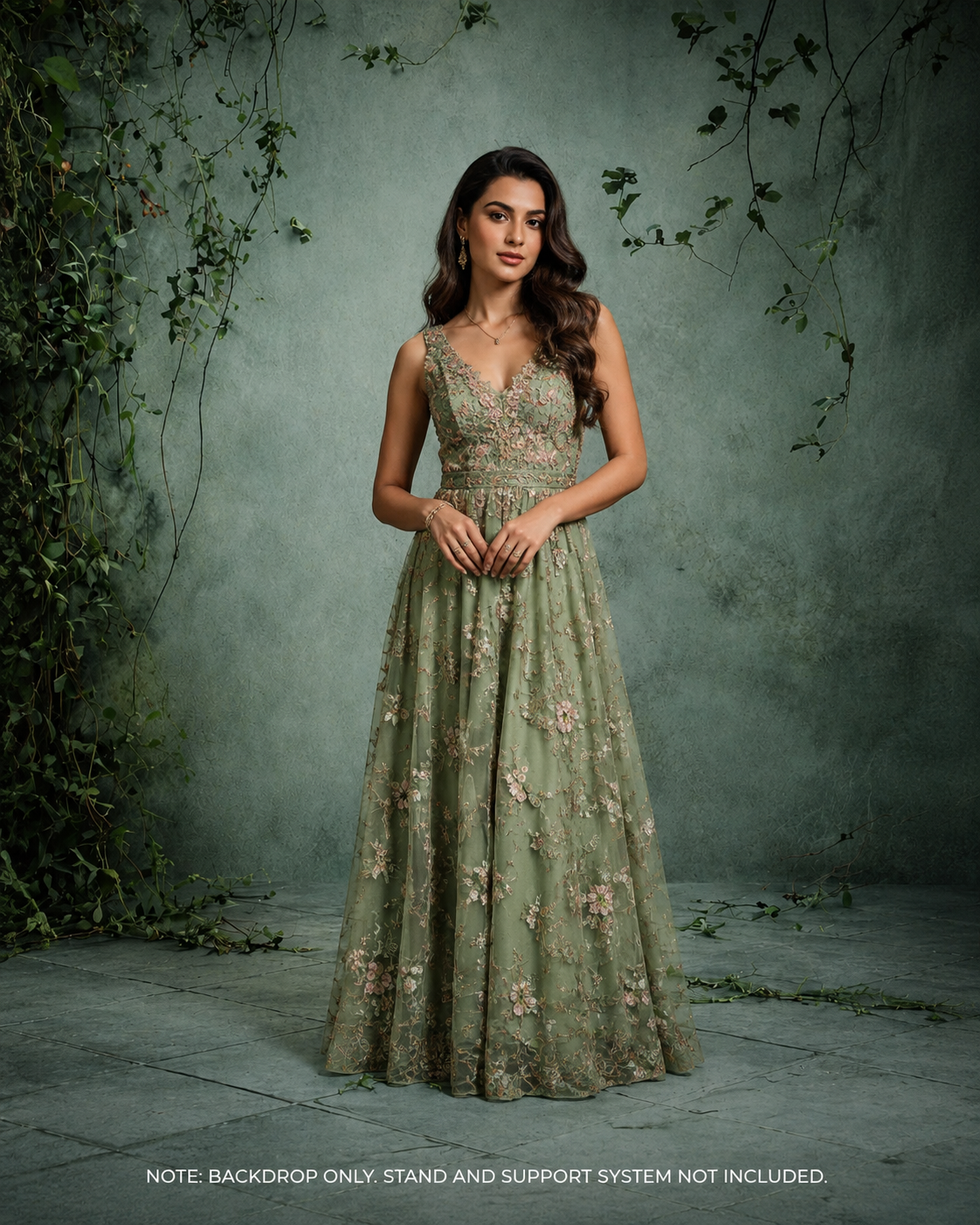 Natural Green Vine Backdrop