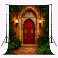 Royal Moroccan Archway Garden Backdrop