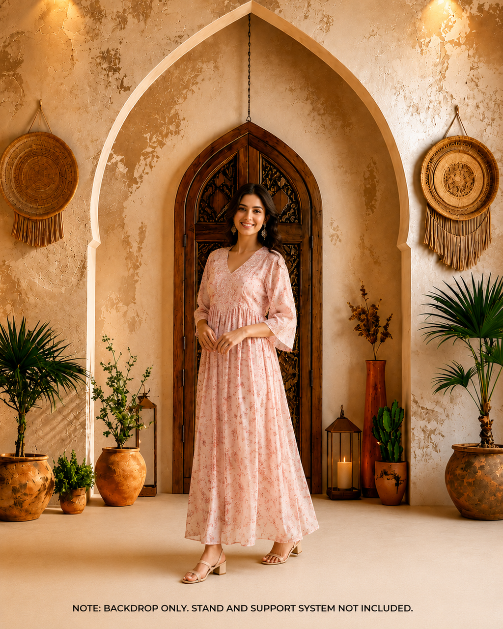 Moroccan Archway Boho Luxury Backdrop