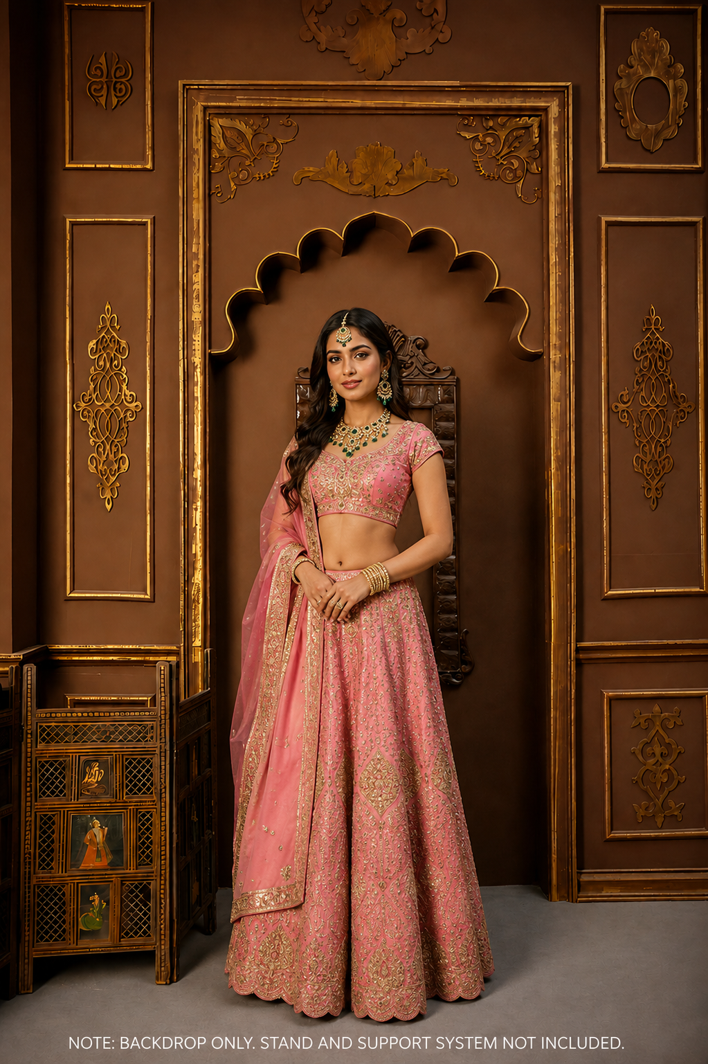 Antique Palace Wall Backdrop
