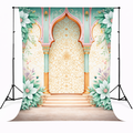 Floral Window Wall Backdrop