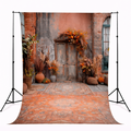 Ornamental Floral Arch Illustration Backdrop