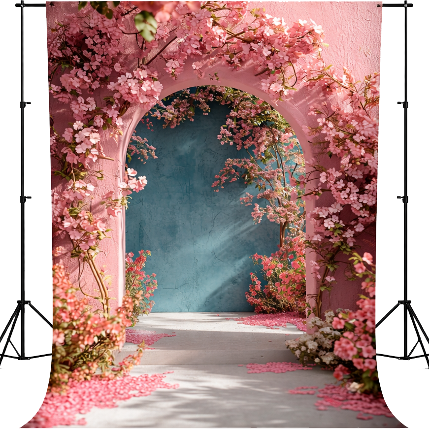 Blush Bloom Archway Backdrop
