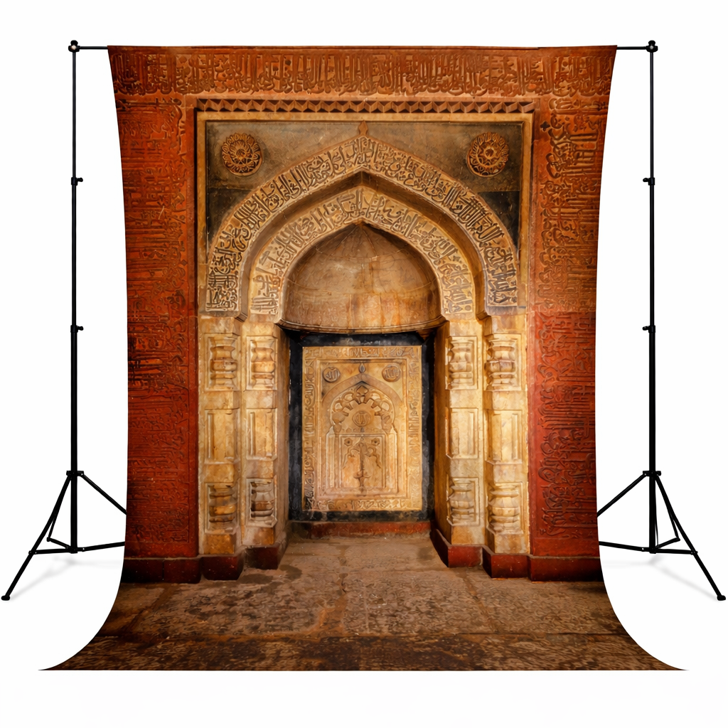 Ancient Sandstone Arch Backdrop