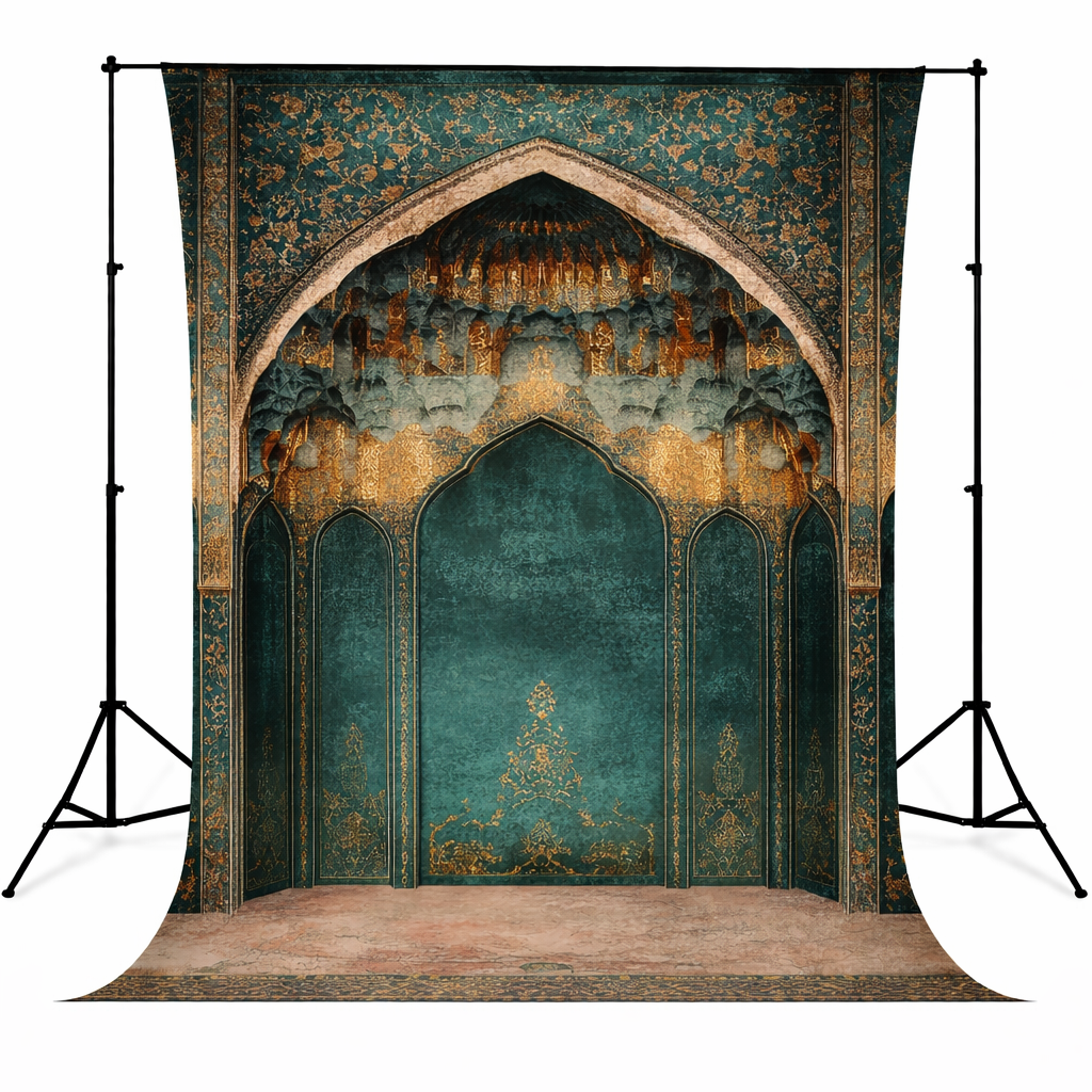 Emerald Royal Arch Backdrop