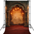 Rustic Arch Warm Light Backdrop
