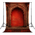 Vintage Red Arch Frame Backdrop