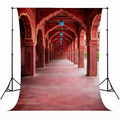 Royal Red Arch Corridor Backdrop