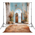 Boho Coastal Arch Backdrop