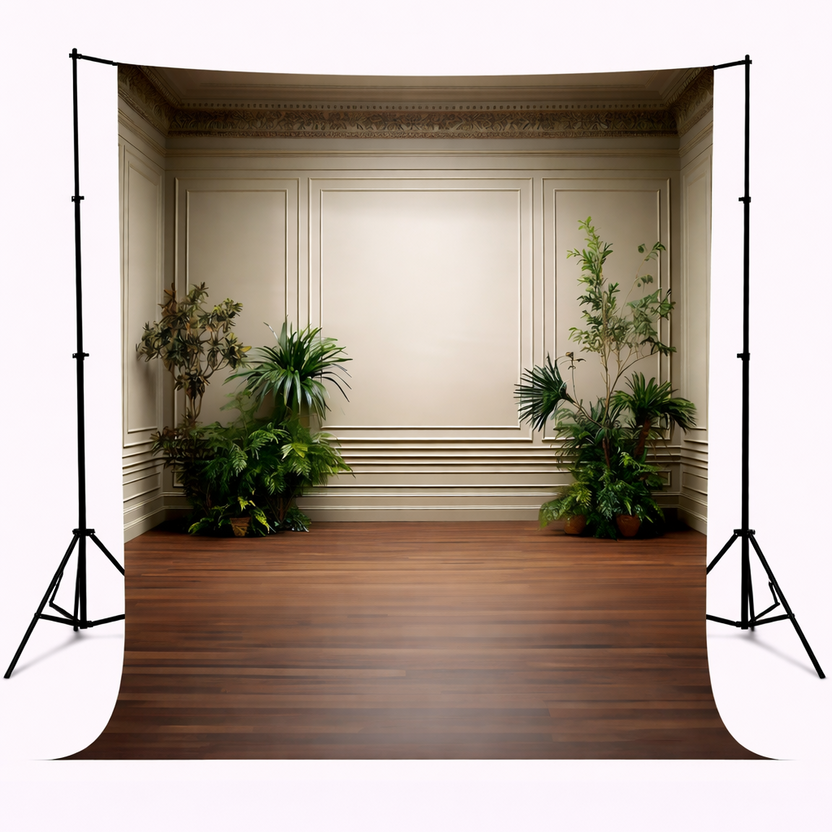 Classic Interior Garden Studio Backdrop – StudioBackdrop