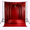 Royal Red Stage Arch Backdrop