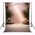 Blush Pink Garden Arch Backdrop