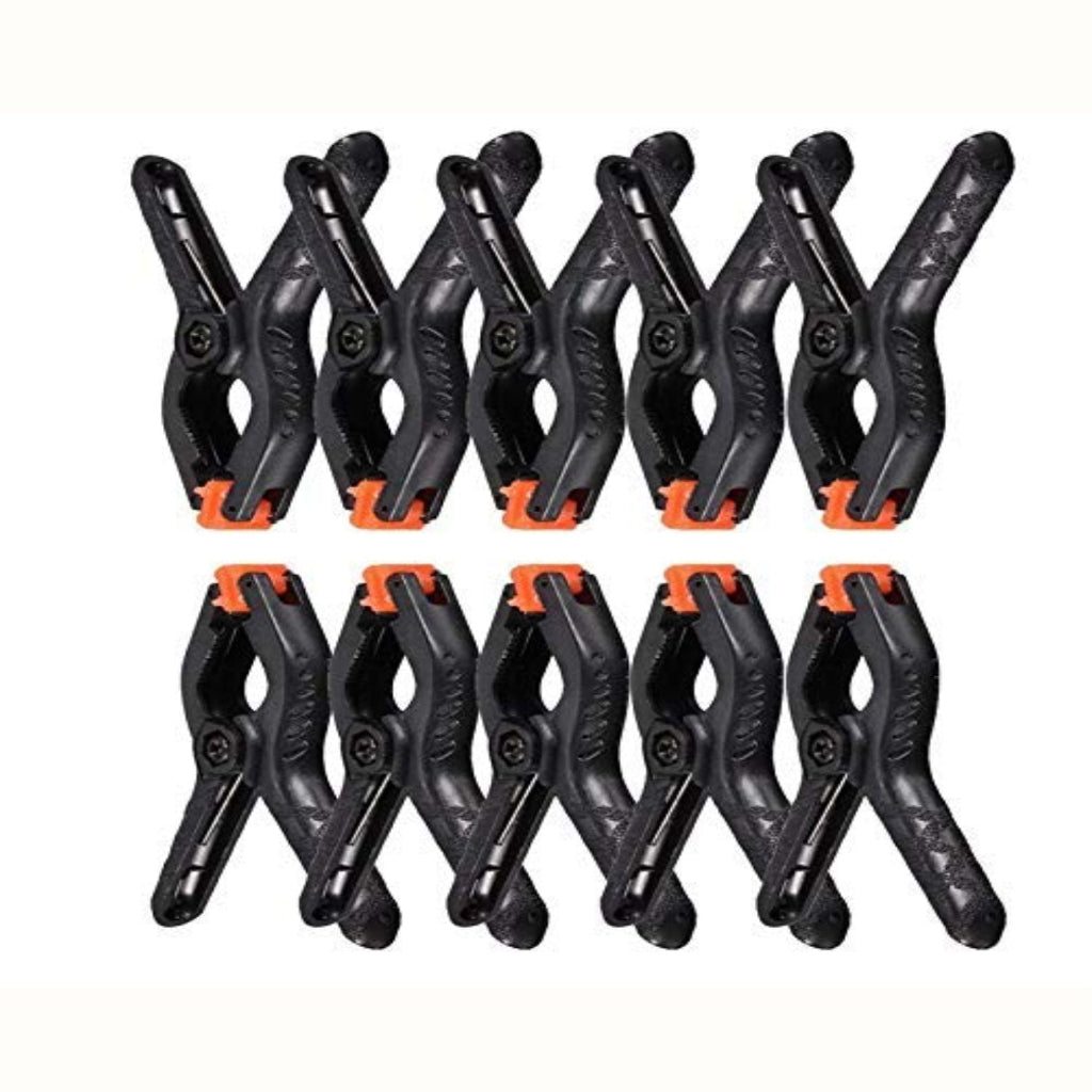 Heavy-Duty Backdrop Clips (Spring Clamps) – Pack of 10