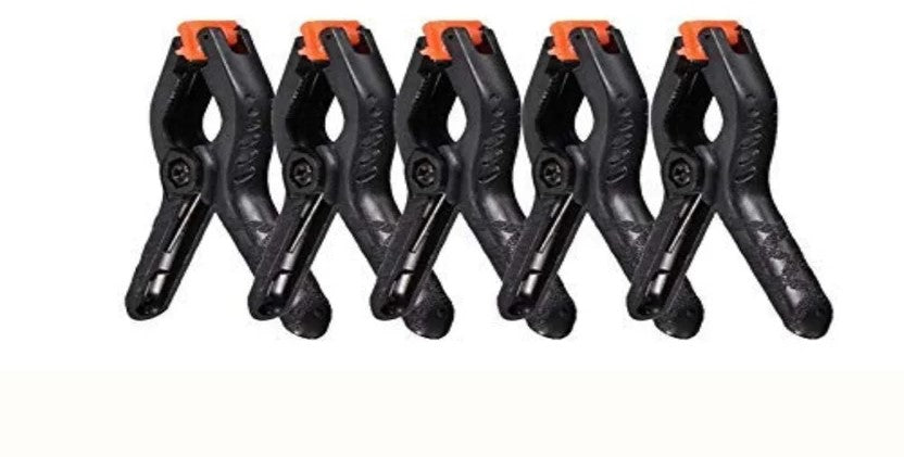 Heavy-Duty Backdrop Clips (Spring Clamps) – Pack of 5